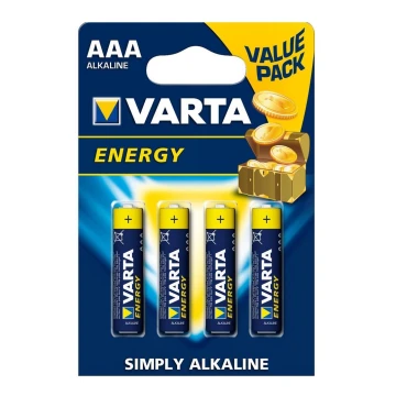 Varta 4103 - 4 pz Batteria alcalina ENERGY AAA 1,5V