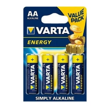 Varta 4106 - 4 pz Batteria alcalina ENERGY AA 1,5V