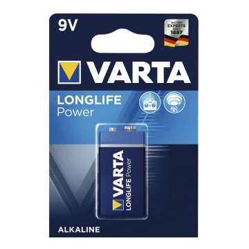 Varta 4922121411 - 1 pz Batteria alcalina LONGLIFE 9V