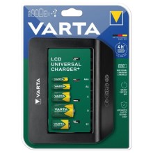 Varta 57688101401 - LCD Universal batteria charger 230V