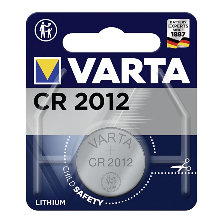 Varta 6012101401 - 1 pz Batteria a bottone al litio ELECTRONICS CR2012 3V