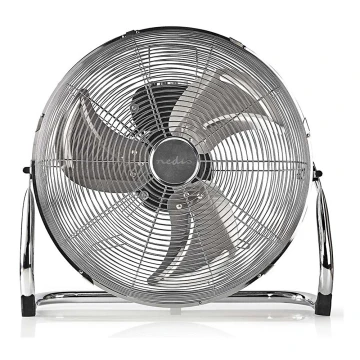 Ventilatore con supporto 80W/230V cromo lucido