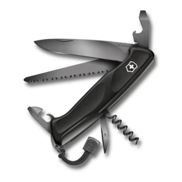 Victorinox - Coltello tascabile multifunzionale 11,1 cm/11 funzioni nero