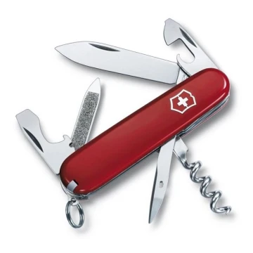 Victorinox - Coltello tascabile multifunzionale 8,4 cm/13 funzioni rosso