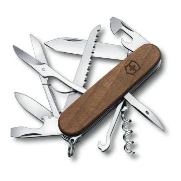 Victorinox - Coltello tascabile multifunzionale 9,1 cm/13 funzioni in legno