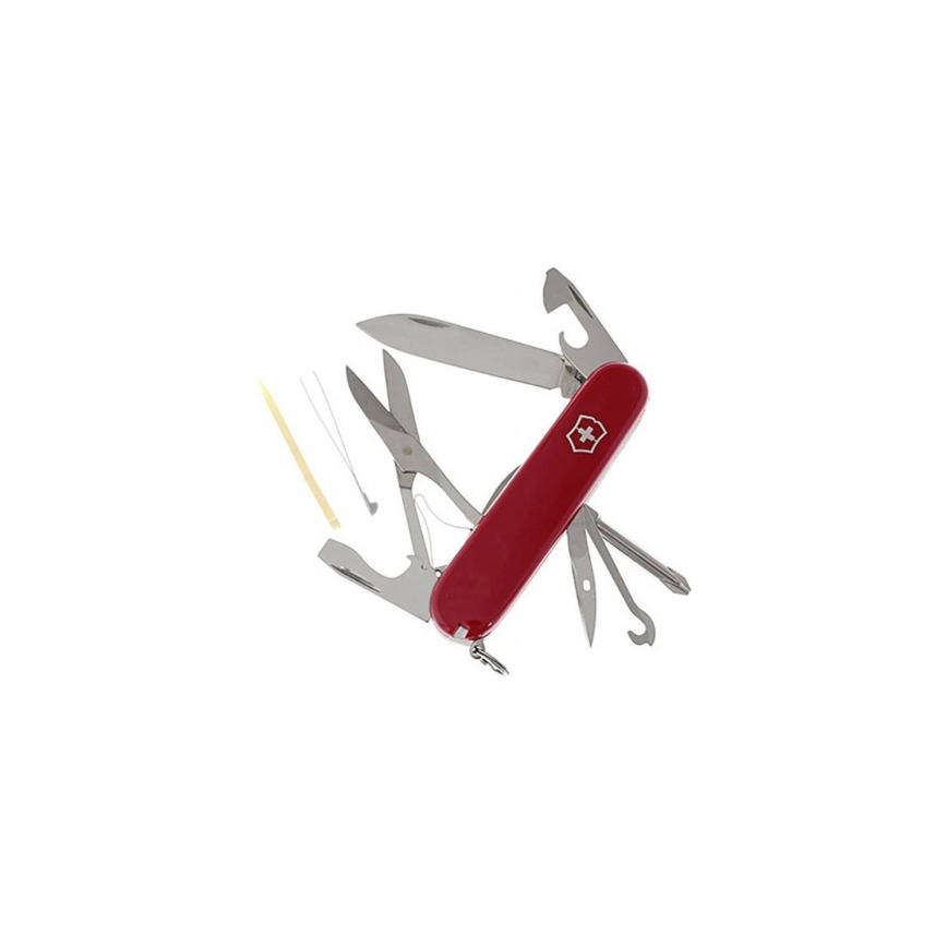 Victorinox - Coltello tascabile multifunzionale 9,1 cm/14 funzioni rosso