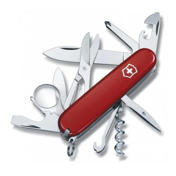 Victorinox - Coltello tascabile multifunzionale 9,1 cm/16 funzioni rosso