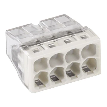 WAGO 2273-208 - Morsetto scatola di derivazione COMPACT 8x2,5 450V bianco