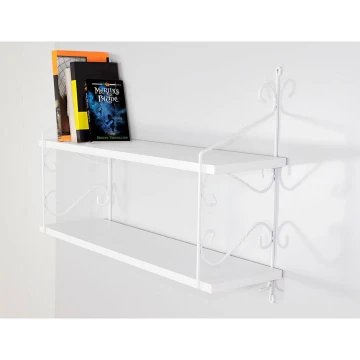 Wall shelf SERAMONI 51x72 cm bianco