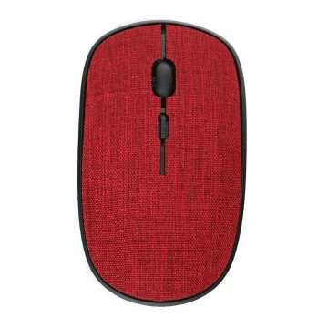 Wireless mouse  1000/1200/1600 DPI rosso