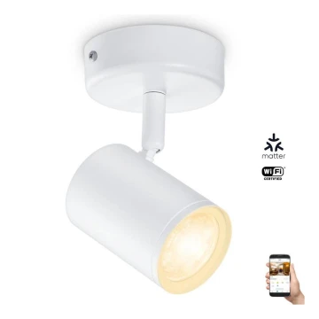 WiZ - Faretto LED dimmerabile IMAGEO 1xGU10/4,9W/230V 2700-6500K CRI 90 Wi-Fi bianco