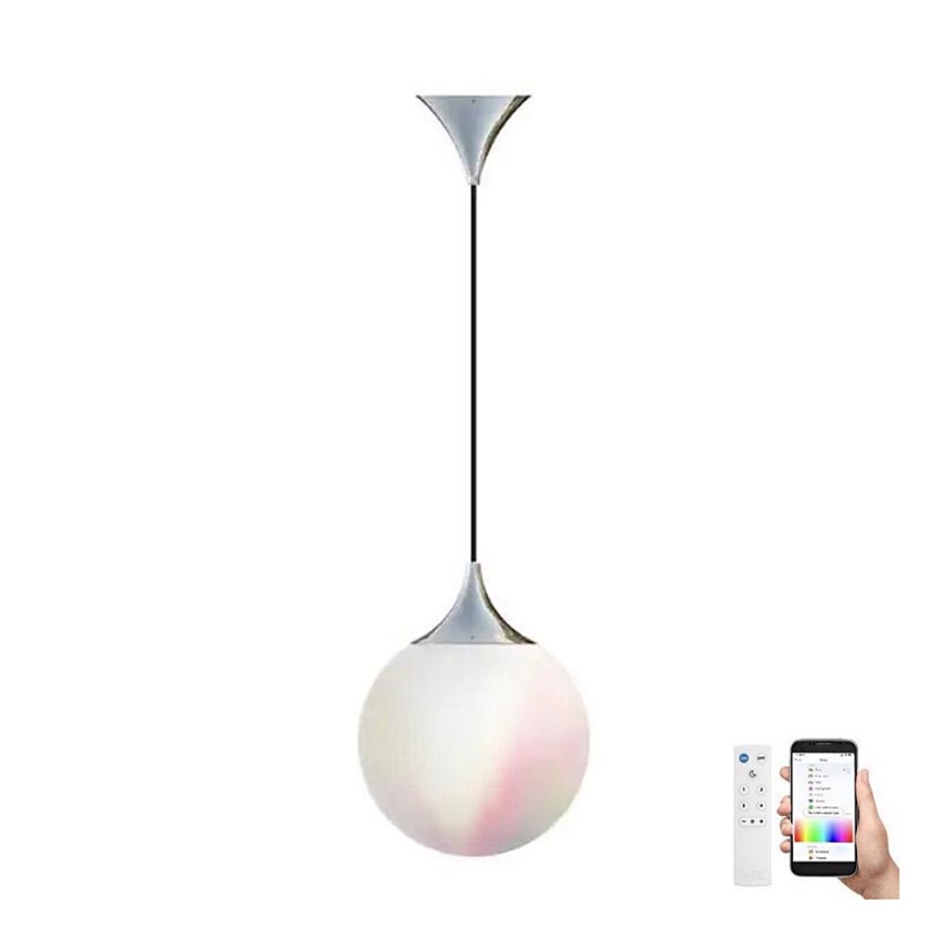 WiZ - LED RGBW Lampadario dimmerabile su filo ELIXIR LED/15W/230V 2200-6500K Wi-Fi + telecomando