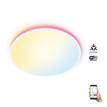 WiZ - LED RGBW Plafoniera dimmerabile RUNE LED/21W/230V 2700-6500K Wi-Fi bianco