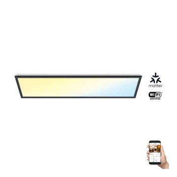 WiZ - Pannello LED Dimmerabile SUPERSLIM LED/36W/230V 2700-6500K Wi-Fi nero