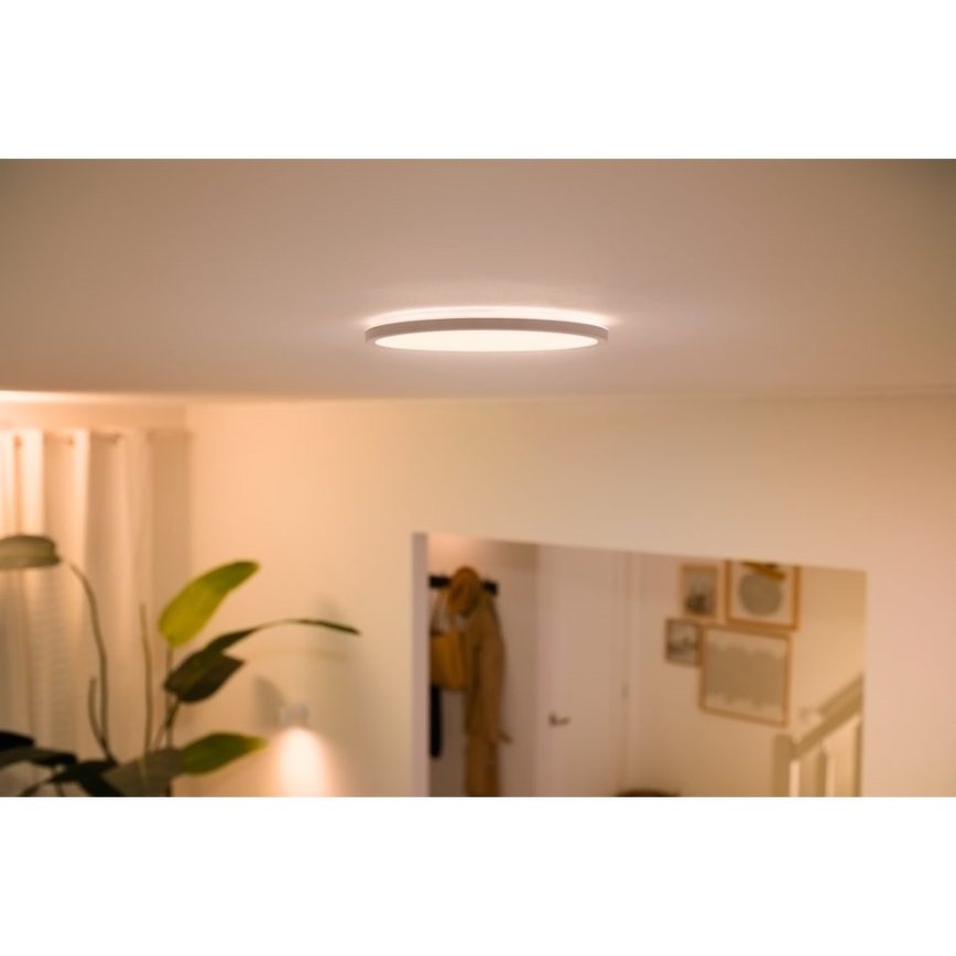 WiZ - Plafoniera LED dimmerabile SUPERSLIM LED/22W/230V 2700-6500K Wi-Fi bianco