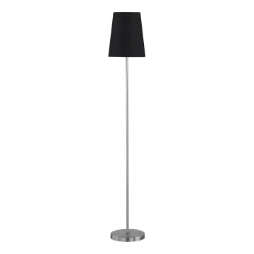 Wofi 3329.01.10.6000 - Lampada da terra FYNN 1xE27/60W/230V nero