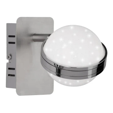 Wofi 4241.01.54.6000 - Faretto LED da muro MONDE 1xLED/6W/230V