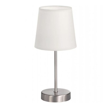 Wofi 832401060000 - Lampada da tavolo CESENA 1xE14/42W/230V bianco