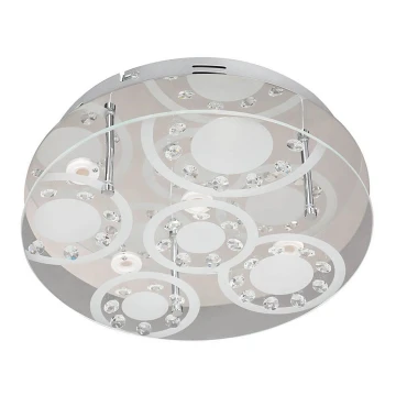 Wofi 9624.05.01.0320 - Plafoniera LED LORE 5xLED/3W/230V