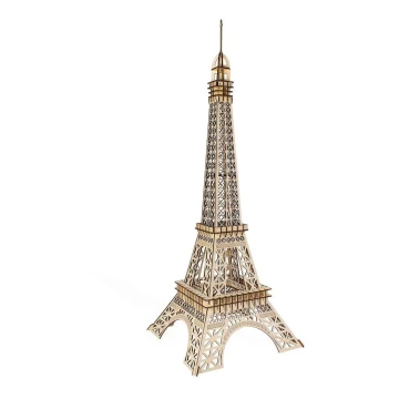 Woodcraft - Wooden 3D puzzle Torre Eiffel