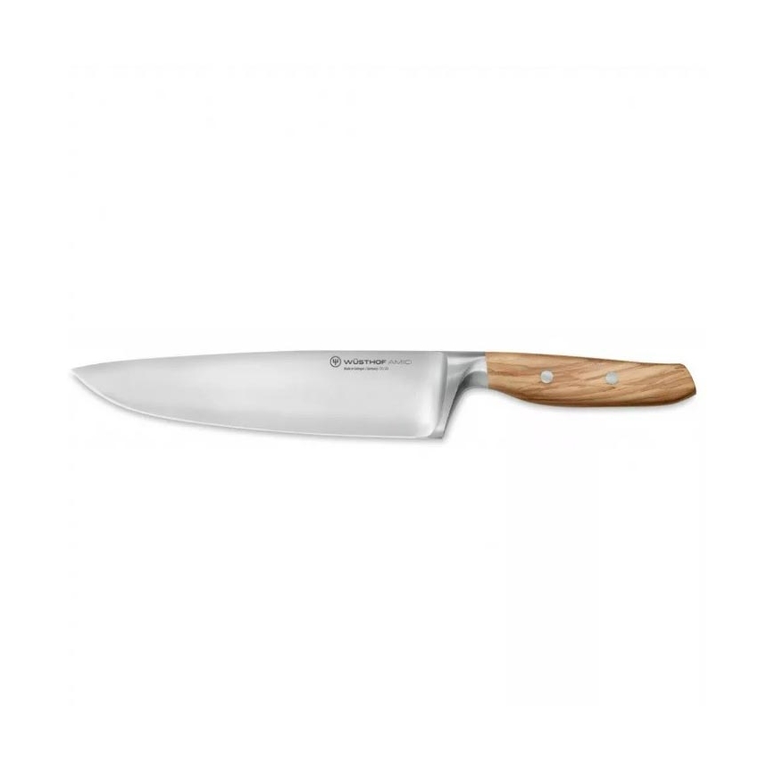 Wüsthof - Coltello da chef AMICI 20 cm in legno d'ulivo