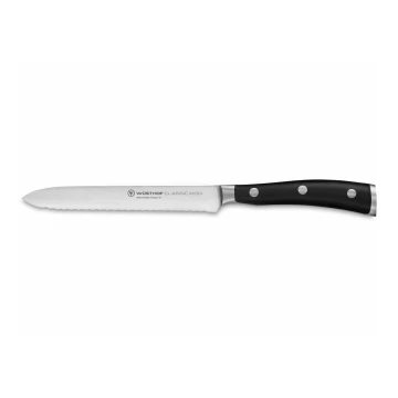 Wüsthof - Coltello da cucina CLASSIC IKON 14 cm nero