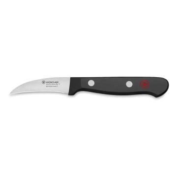 Wüsthof - Coltello da cucina per sbucciare GOURMET 6 cm nero