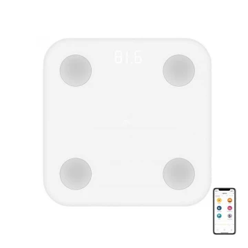 Xiaomi - Peso personale intelligente con Bluetooth 4xAAA