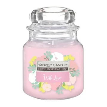 Yankee Candle - Candela profumata WITH LOVE centrale 340g 65-75 ore