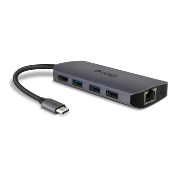 Yenkee - Adattatore multiporta 8in1 USB tipo C