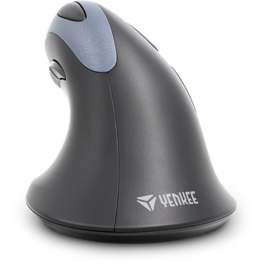 Yenkee - Mouse ergonomico 1000/1600 DPI 1xAA nero