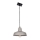 Zambelis 1655 - Lampadario a sospensione con filo 1xE27/40W/230V calcestruzzo