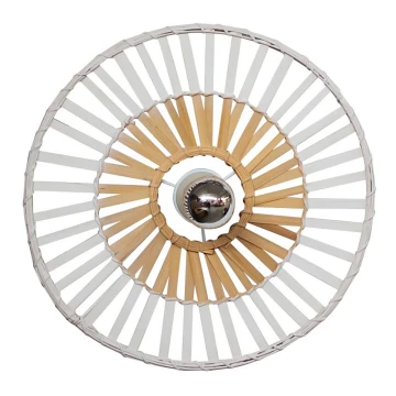 Zambelis 19251 - Applique 1xE27/40W/230V bambù/beige