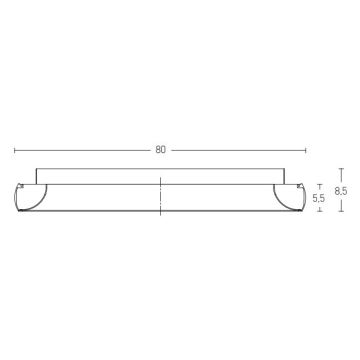 Zambelis 2058 - Plafoniera LED dimmerabile LED/60W/230V diametro 80 cm oro