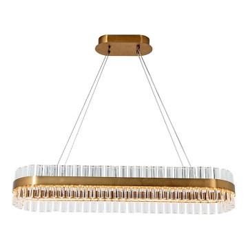 Zambelis 22041 - Lampadario a sospensione con filo LED dimmerabile LED/68W/230V oro