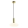 Zambelis 22072 - Lampadario a sospensione con filo 1xE27/40W/230V diametro 30 cm oro