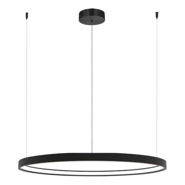 Zambelis 23033 - Lampadario a sospensione con filo LED dimmerabile LED/28W/230V 3000K diametro 60 cm nero