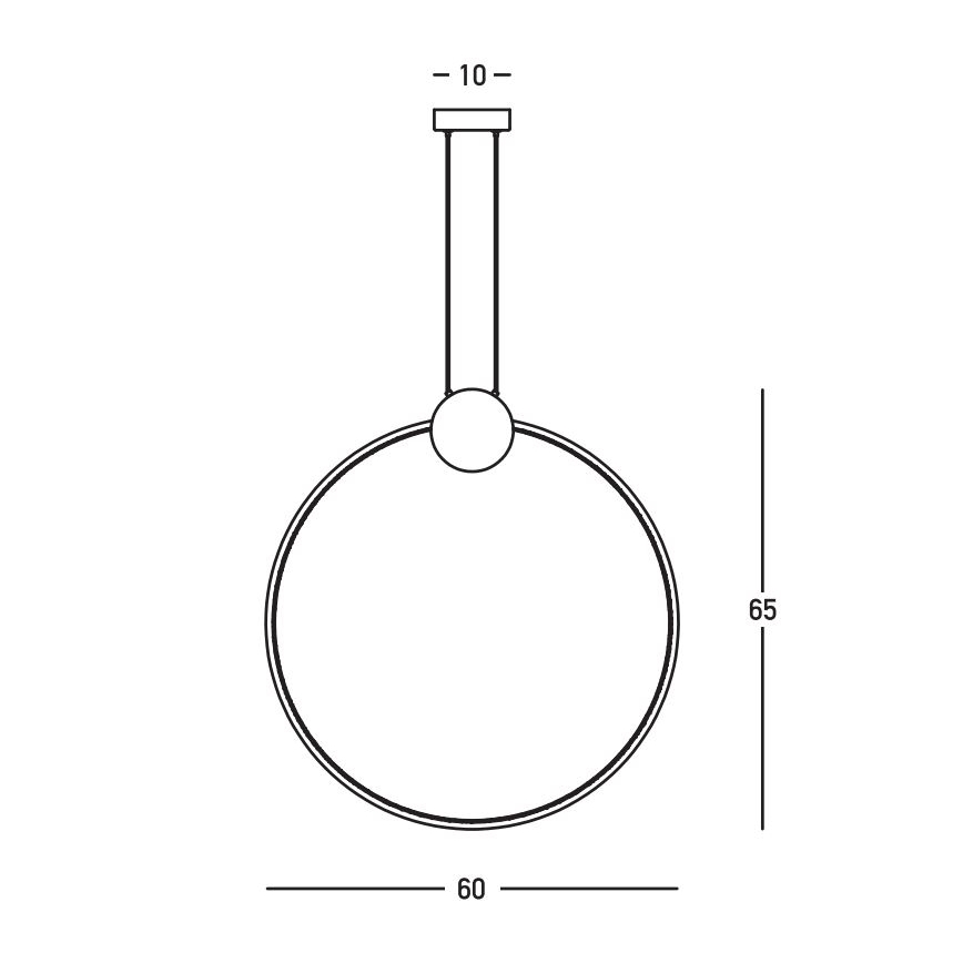 Zambelis 23094 - Lampadario a sospensione con filo LED dimmerabile LED/24W/230V 3000K oro