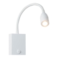 Zambelis H33 - LED Lampada flessibile piccola LED/3W/230V bianco