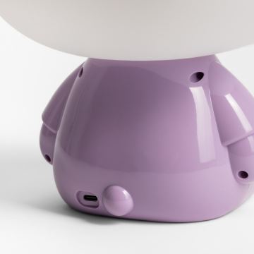 Zuma Line KDR-603B-PE - Lampada da tavolo touch per bambini Maiale LED/3W/230V	maiale viola