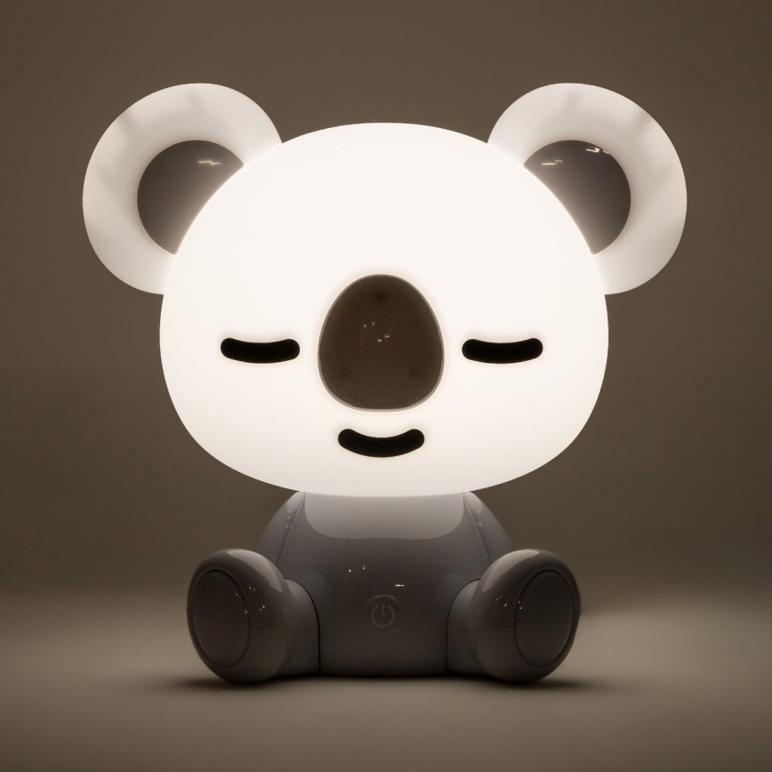 Zuma Line KDR-611-GR - Lampada da tavolo a LED per bambini KOALA LED/3W/230V	koala grigio