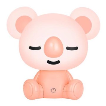 Zuma Line KDR-611-PK - Lampada da tavolo a LED per bambini KOALA LED/3W/230V	koala rosa