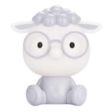 Zuma Line KDR-612-GR - Lampada da tavolo touch per bambini SHEEP LED/3W/230V	pecora grigia