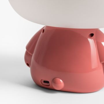 Zuma Line KDR-613B-PK - Lampada da tavolo a LED per bambini HIPPO LED/3W/230V	ippopotamo rosa