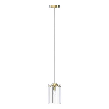 Zuma Line - Lampadario a sospensione con filo 1xE14/40W/230V oro