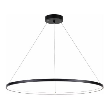 Zuma Line - Lampadario LED a sospensione con filo LED/40W/230V 3000/4000/6000K diametro 90 cm nero