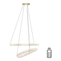 Zuma Line - LED Dimmerabile cristallo lampadario su filo LED/36W/230V 2700-6000K + telecomando